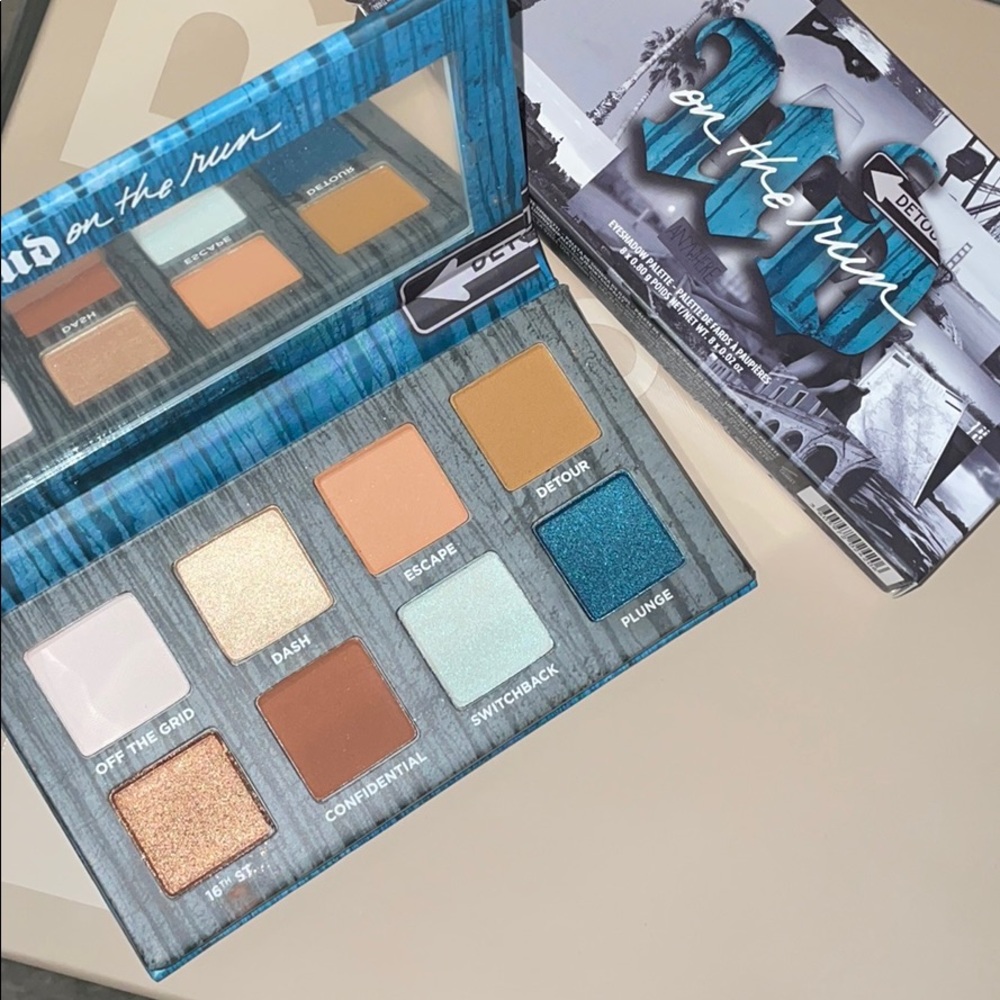 NWT Urban Decay On The Rub Palette